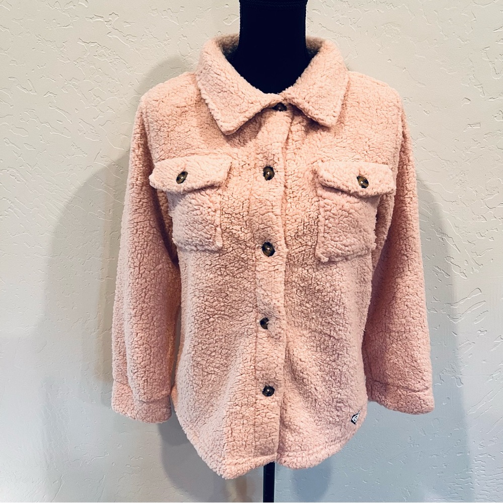 Roxy Fleece Sherpa Jacket